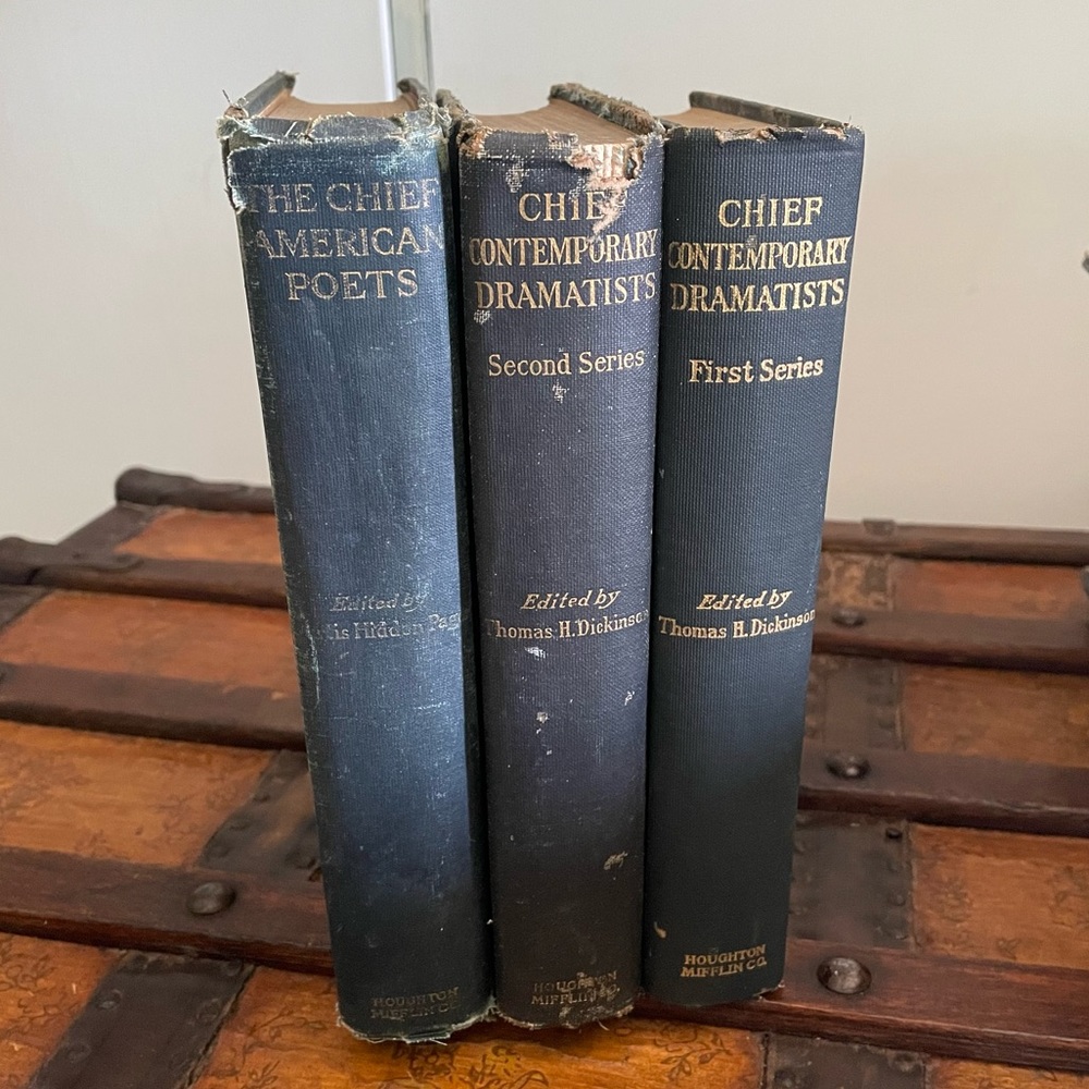 Chief Contemporaries Dramatists vintage books Thomas Dickinson